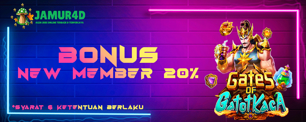 Bonus New Member 20% Jamur4d